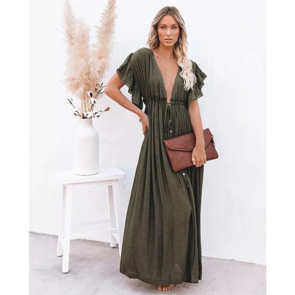 Maternity Dress | Bohemian Maternity Dress | Photoshoot | Maternity Photo - Picture 1 of 4
